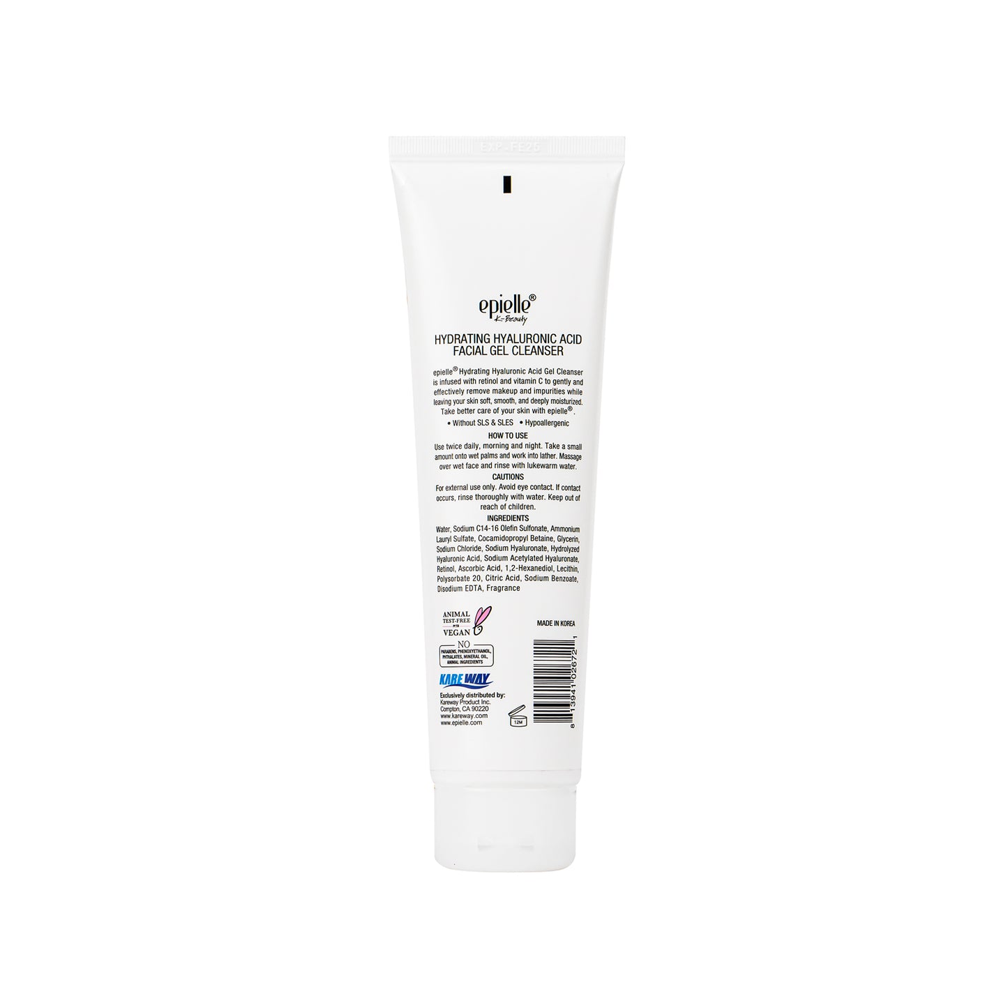Hyaluronic Acid Facial Gel Cleanser
