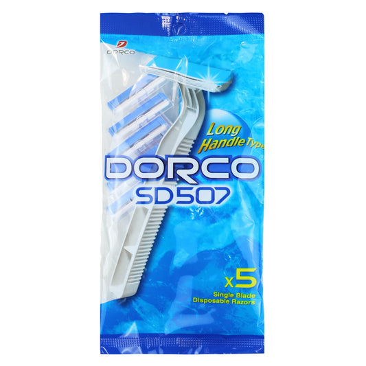 Dorco Single Blade Disposable Razor | 5pk