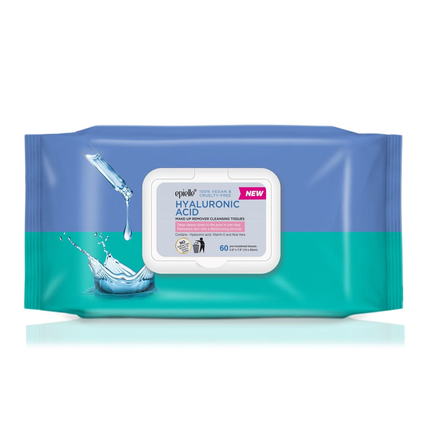 Hyaluronic Acid Makeup Remover | 60ct