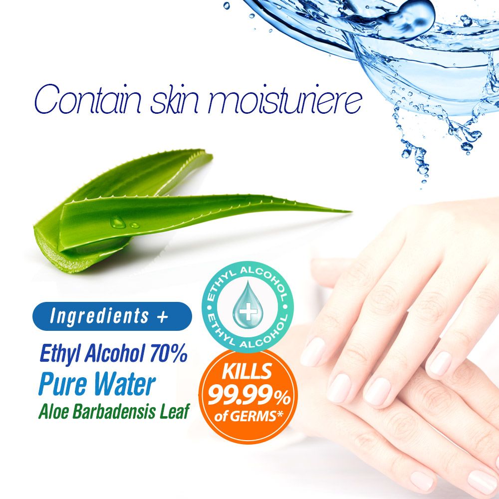 Single Hand Sanitizers | 4 packs of 20