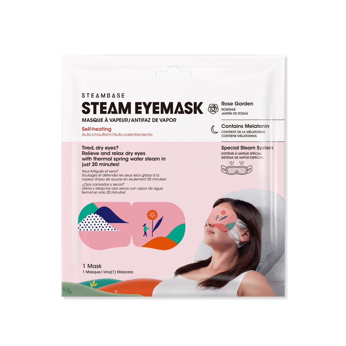 Steambase Rose Order Steam Eye Mask