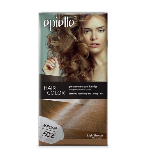 epielle Hair Dye Color for Women - Light Brown