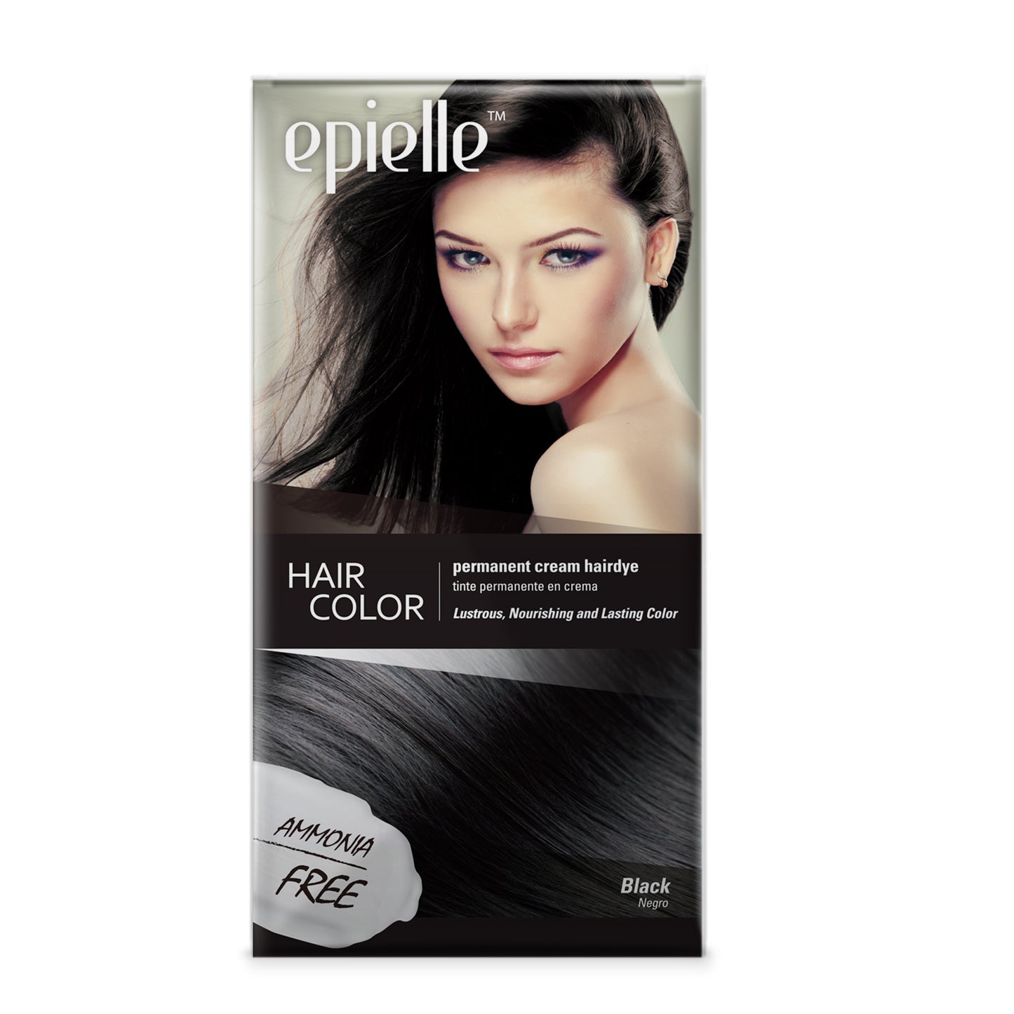 epielle Hair Dye Color for Women - Black