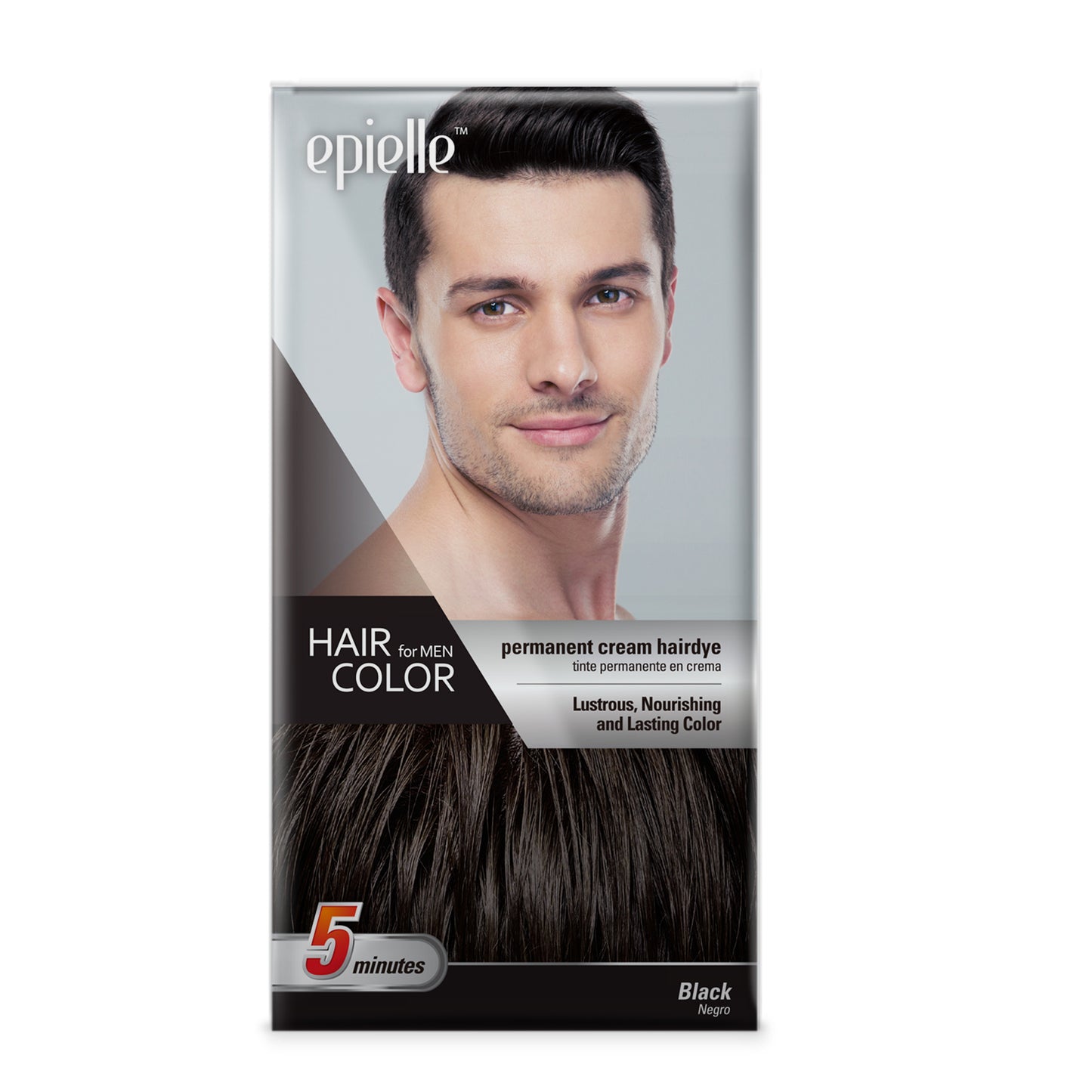 epielle  Hair Dye Color for Men - Black
