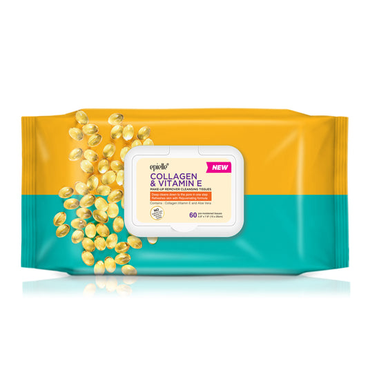 Epielle Collagen Makeup Remover Cleansing Tissues | 60ct