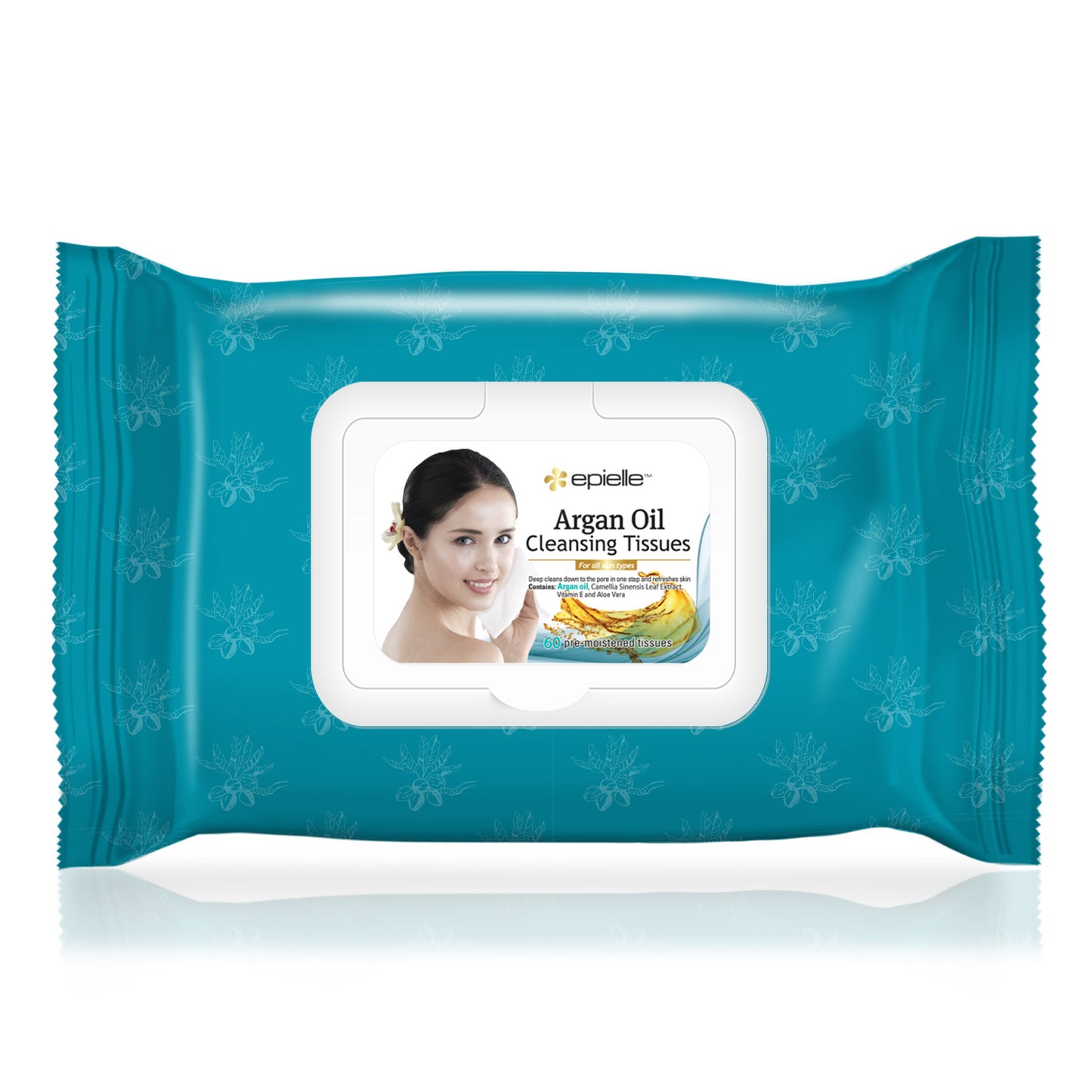 epielle Argan Oil Facial Cleansing Tissues | 60ct