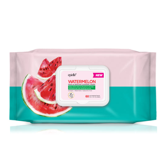 Watermelon Make-up Remover Cleansing Tissues | 60ct