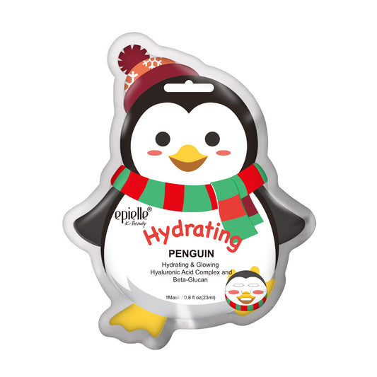 Penguin Character Sheet Mask | Hydrating + Glowing
