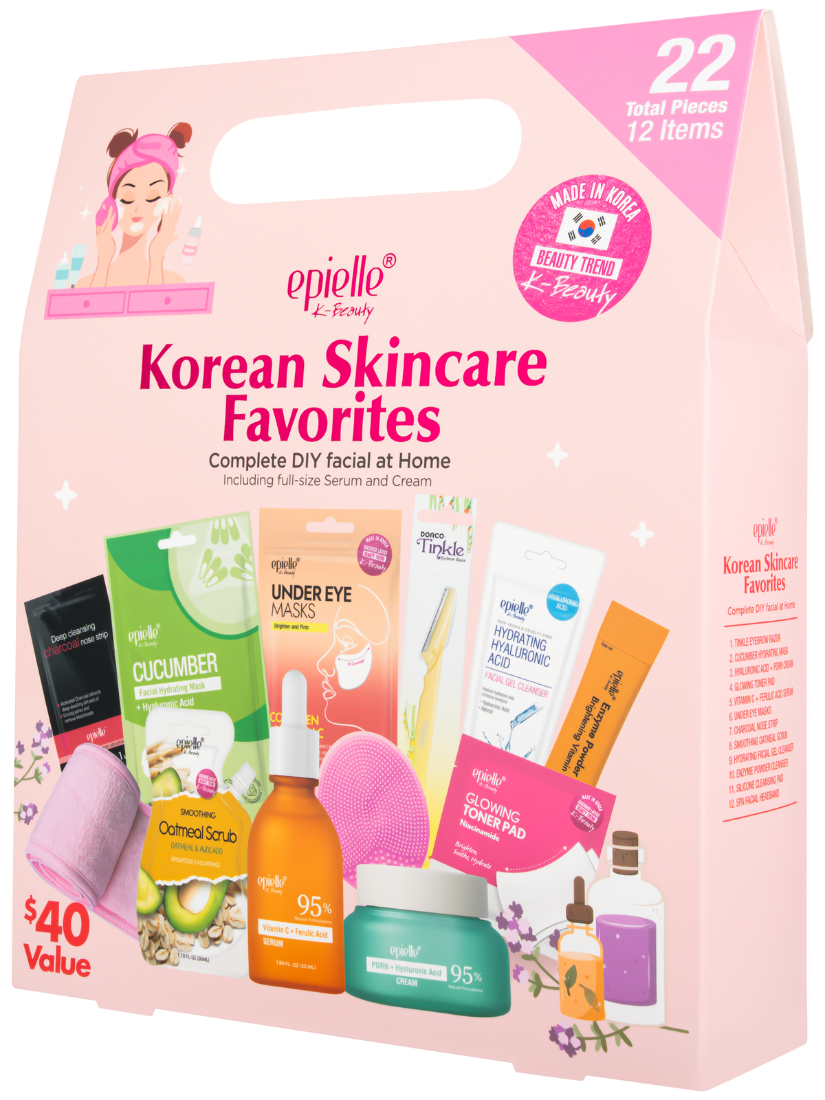 Korean Skincare Favorites | 22-Piece Set