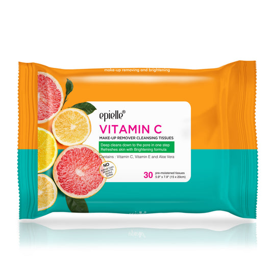 Vitamin C Makeup Removing Cleansing Tissues | 30ct