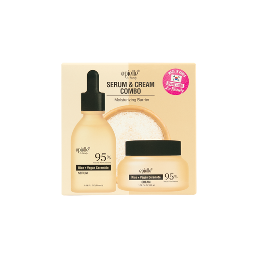 Facial Serum+Cream Combo | Rice