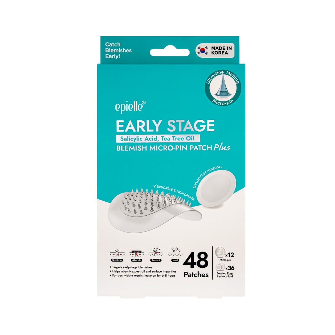 Early Stage Blemish Micro-Pin Patch Plus | Salicylic Acid + Tea Tree Oil | 48ct