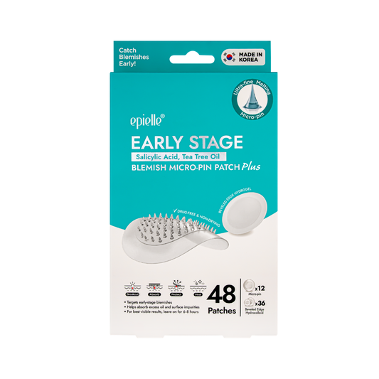 Early Stage Blemish Micro-Pin Patch Plus | Salicylic Acid + Tea Tree Oil | 48ct