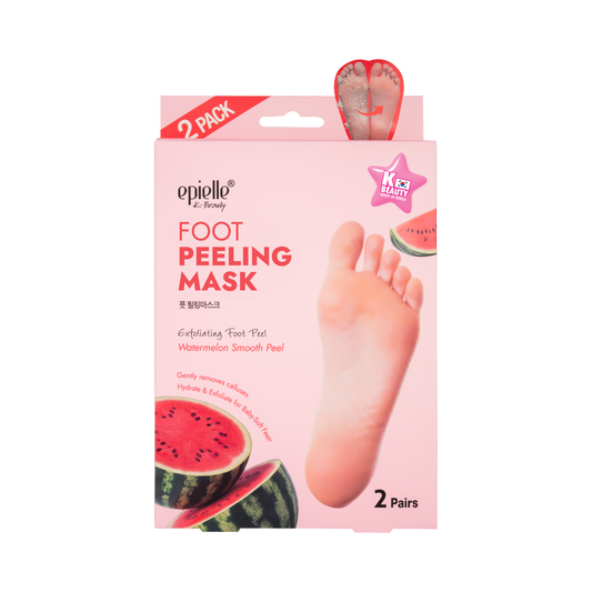 Foot Peeling Mask | Watermelon Smooth Peel | 2 Pairs