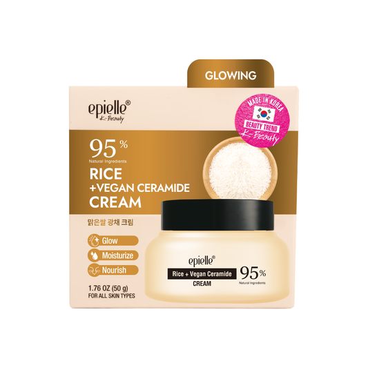 Rice + Vegan Ceramide Cream | 95% Natural Ingredients