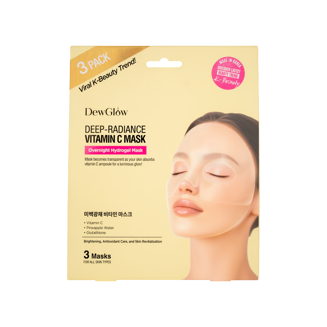 DewGlow Deep-Radiance Vitamin C Mask | 3 Count