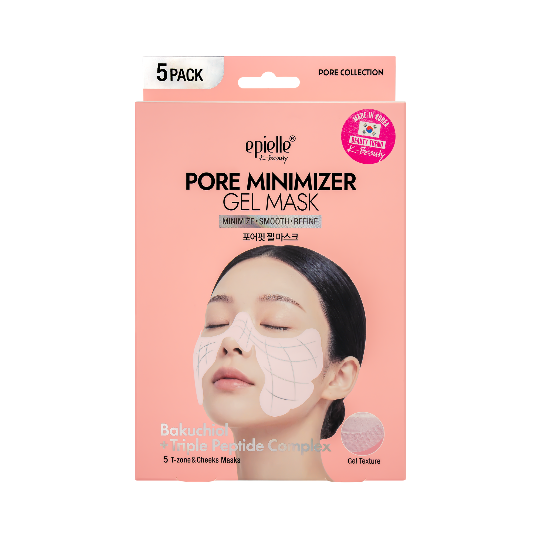 Pore Minimizer Gel Mask | Bakuchiol + Triple Peptide Complex | 5 Count