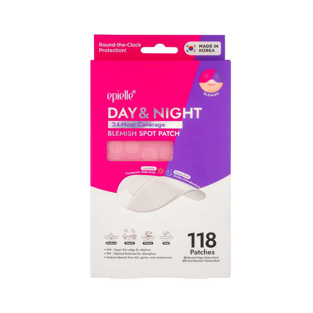 Day & Night Blemish Spot Patch | 24-Hour Coverage | 118 Count