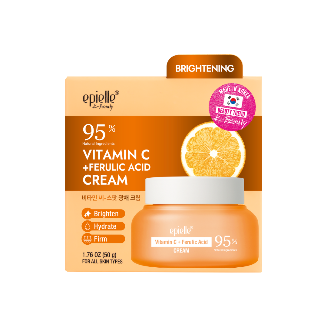 Vitamin C + Ferulic Acid Cream | 95% Natural Ingredients