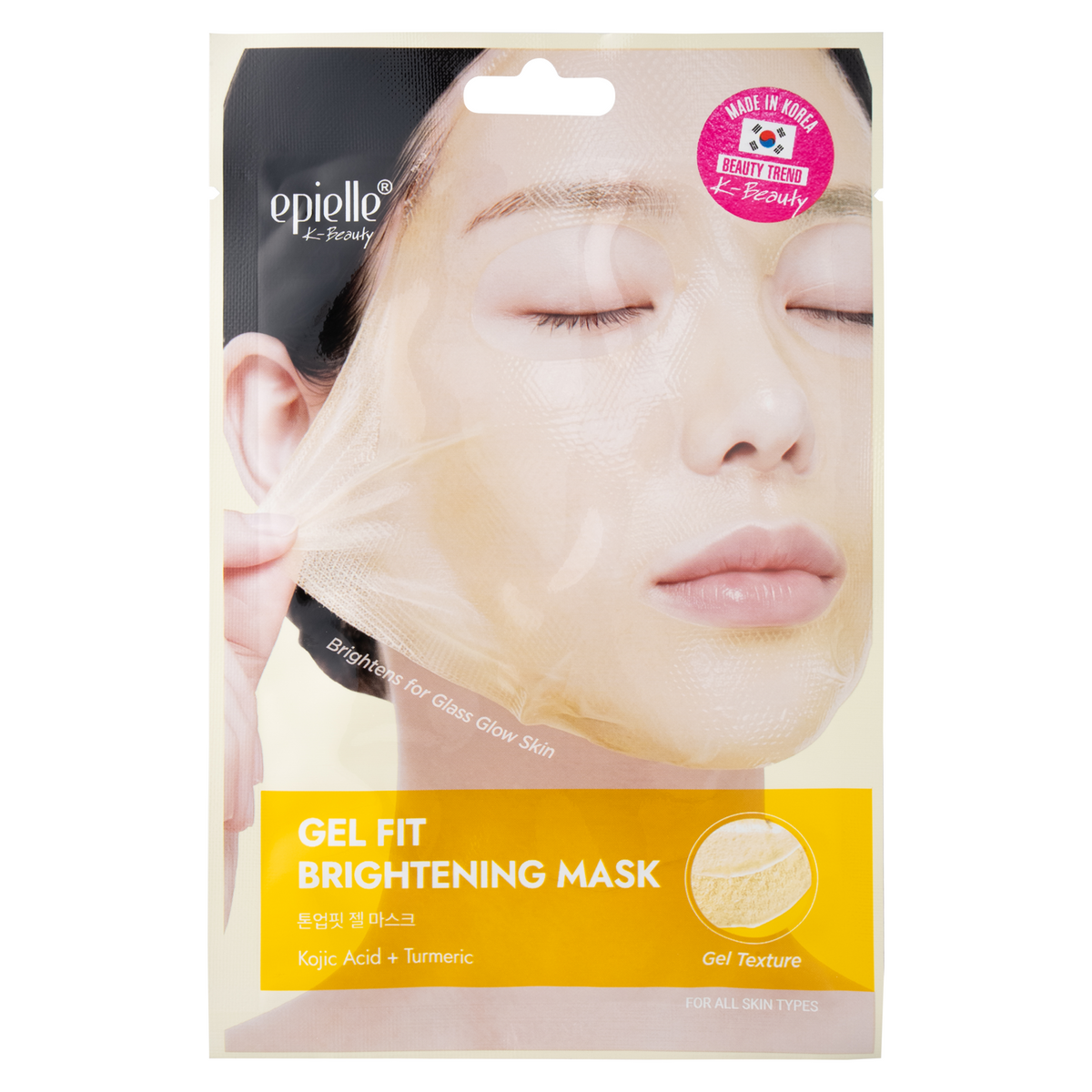 epielle Gel Fit Brightening Mask | Kojic Acid + Turmeric