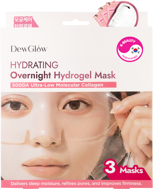DewGlow Deep-Hydration Overnight Hydrogel Mask