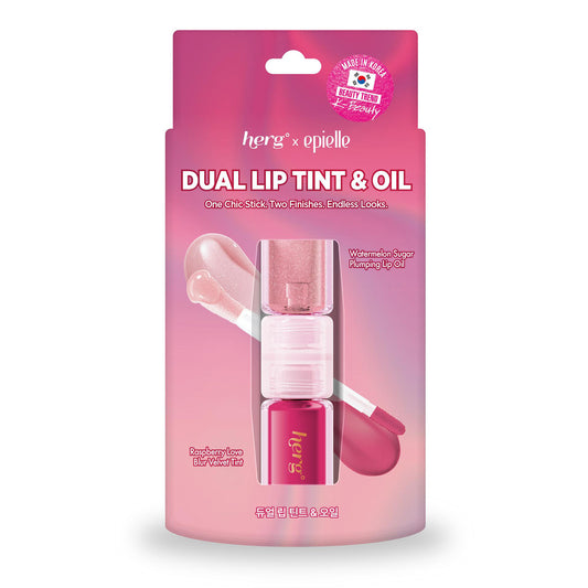 Raspberry Love Lip Tint & Watermelon Sugar Lip Oil Duo