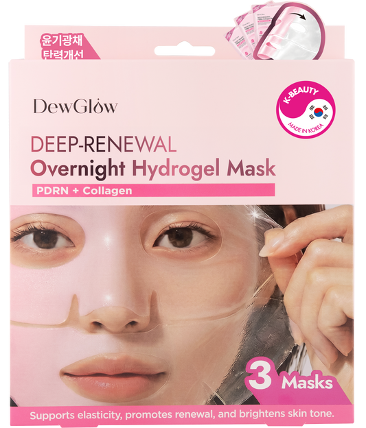 DewGlow Deep-Renewal Overnight Hydrogel Mask