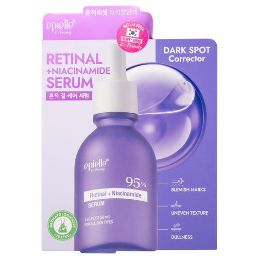 epielle 95% Facial Serum Retinal + Niacinamide