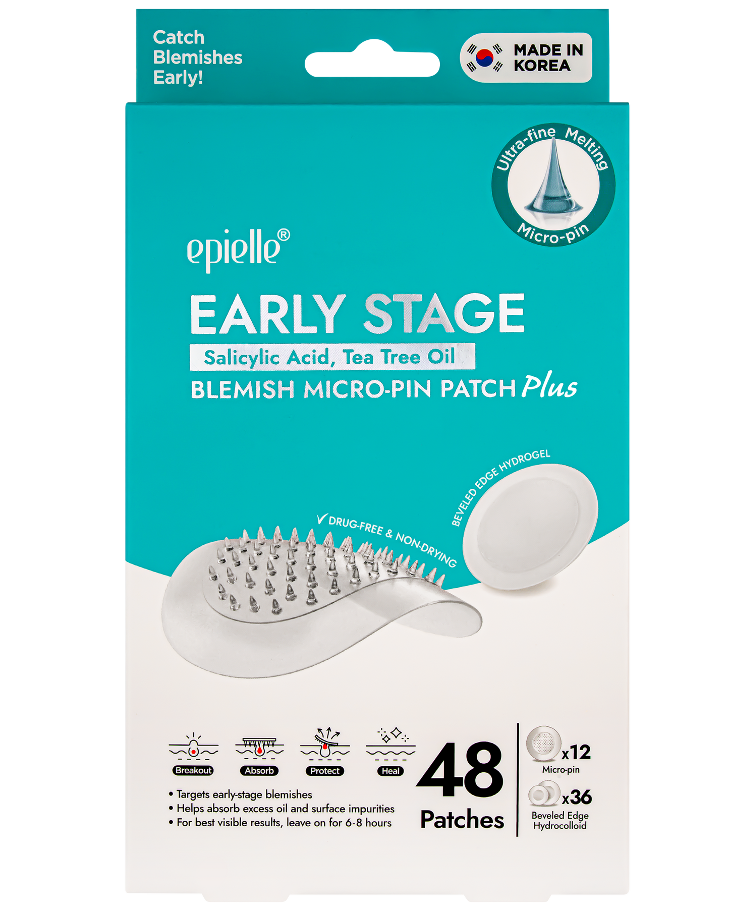 epielle Early Stage Blemish Micro-Pin Patch Plus