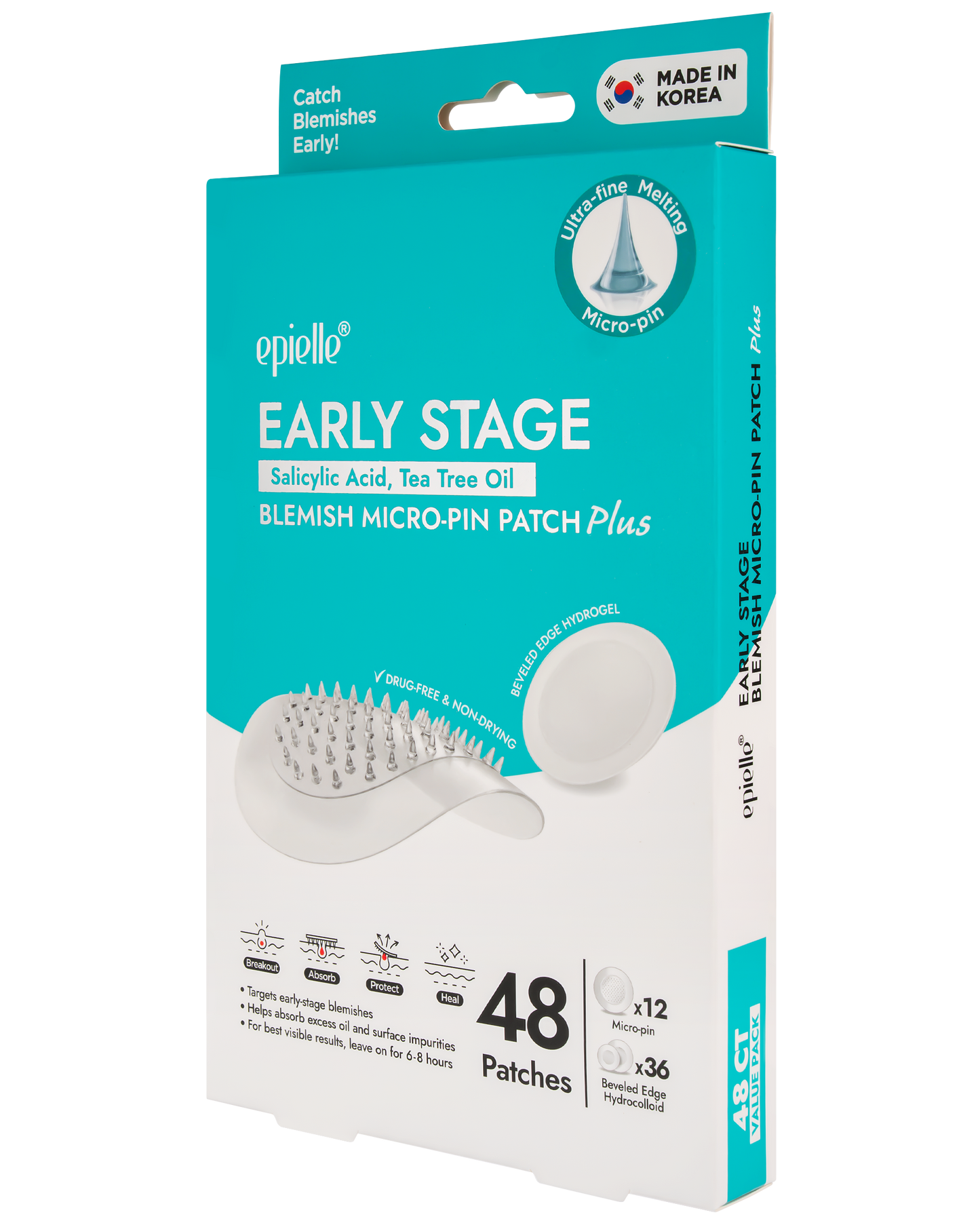 epielle Early Stage Blemish Micro-Pin Patch Plus