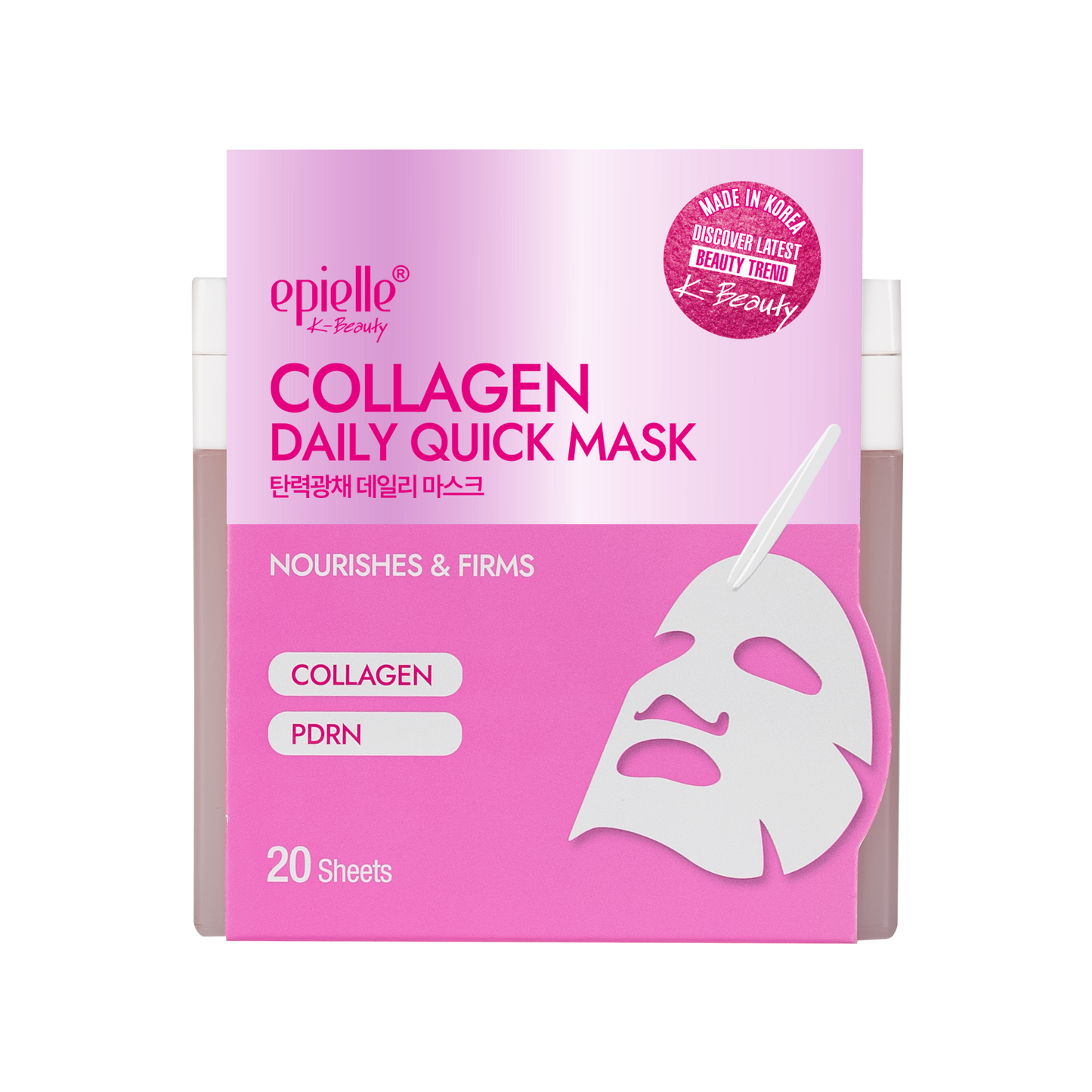 Epielle Daily Quick Mask (Collagen + PDRN) | 20 Masks