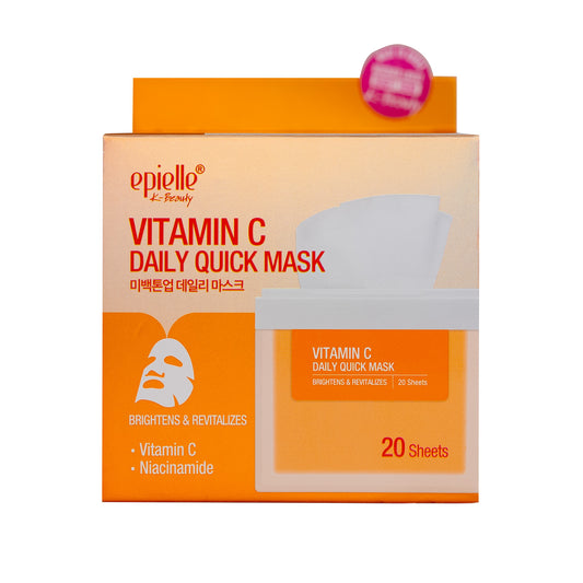 Epielle Daily Quick Mask (Vitamin C) | 20 Masks