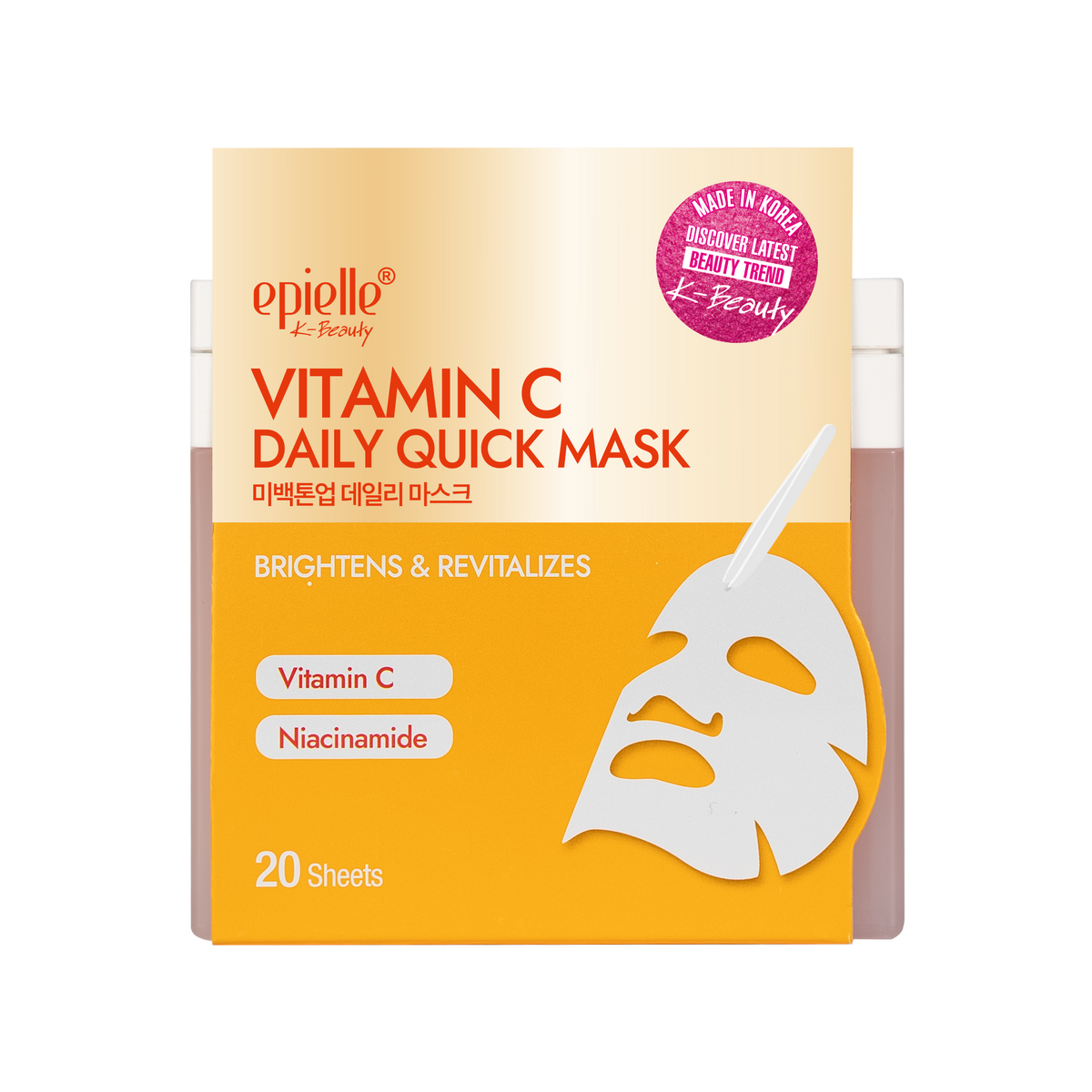 Epielle Daily Quick Mask (Vitamin C) | 20 Masks – Kareway
