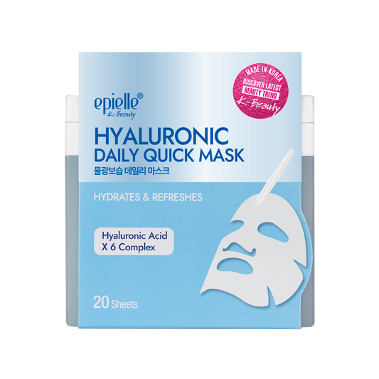Epielle Daily Quick Mask (Hyaluronic Acid + Panthenol) | 20 Masks