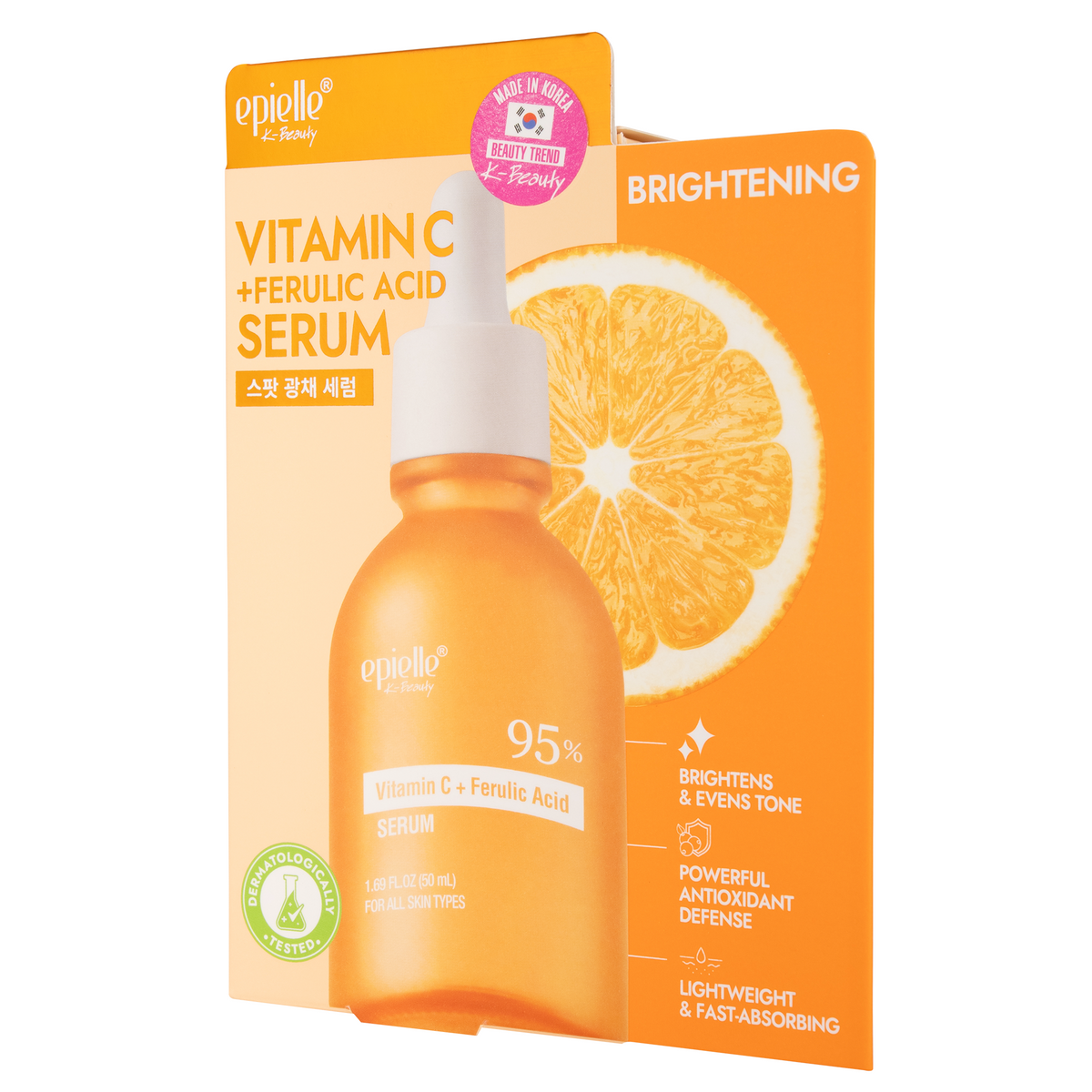 epielle 95% Facial Serum Vitamin C + Ferulic Acid