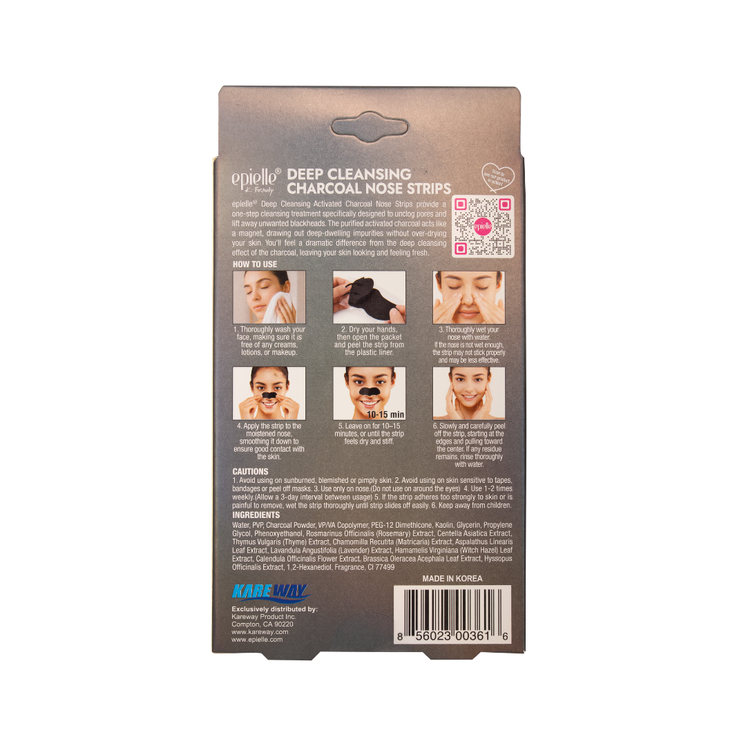 Deep Cleansing Charcoal Nose Strips | 3 Count