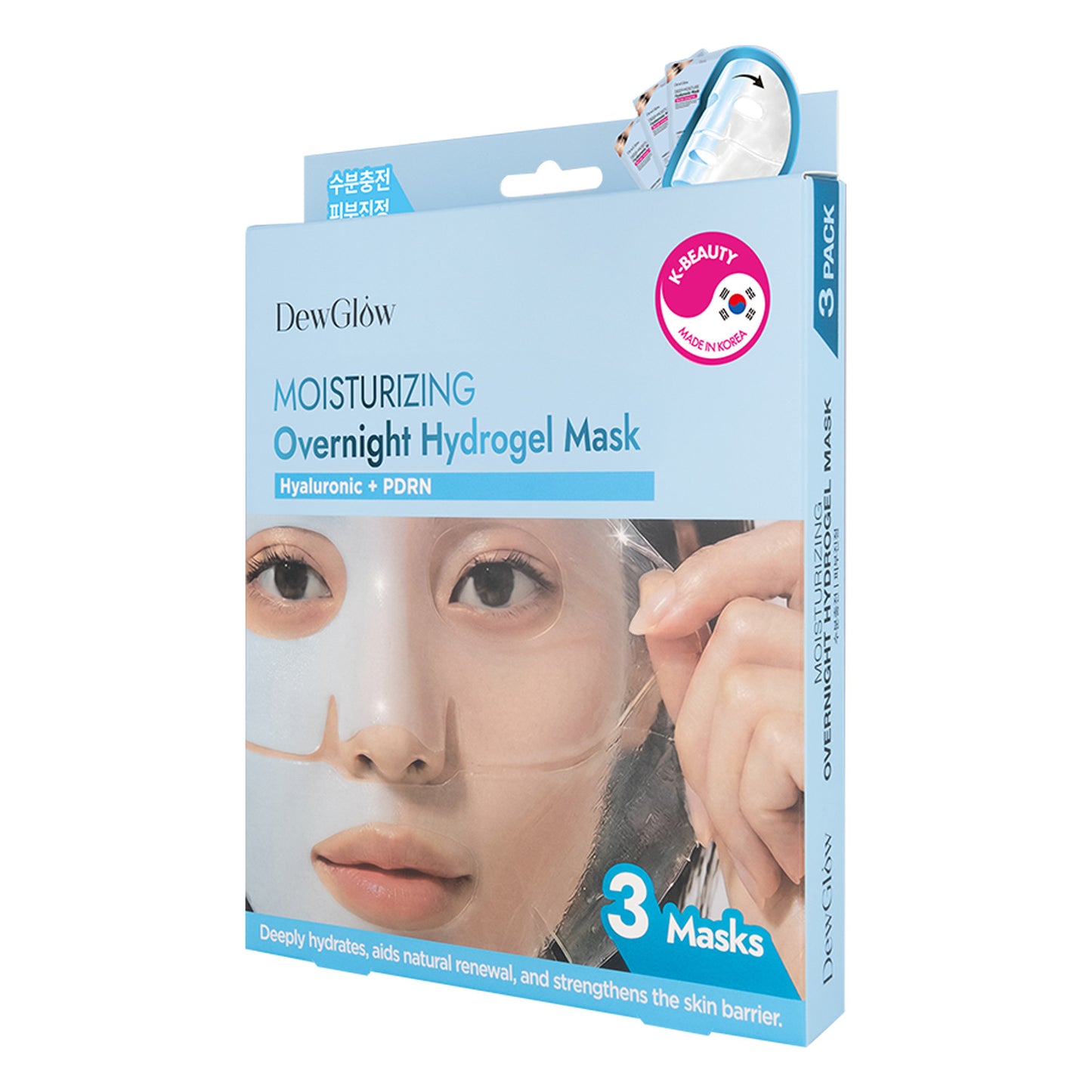 DewGlow Deep-Moisture Overnight Hydrogel Mask