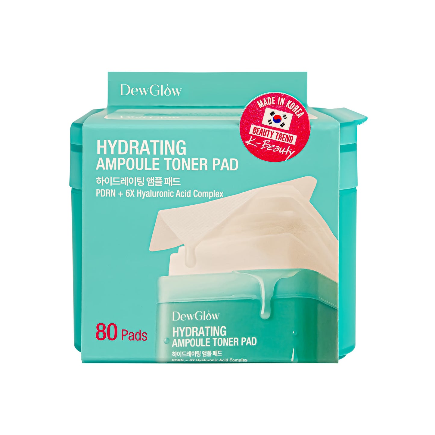 DewGlow Hydrating Ampoule Toner Pads