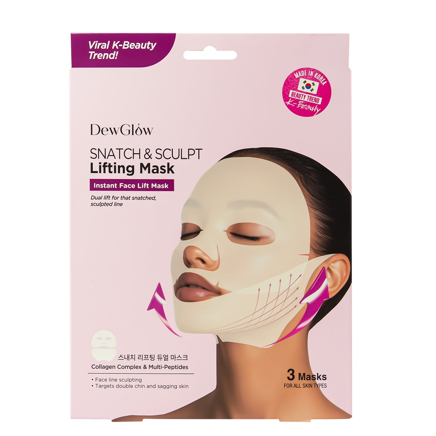 DewGlow Snatch &amp; Sculpt Lifting Mask