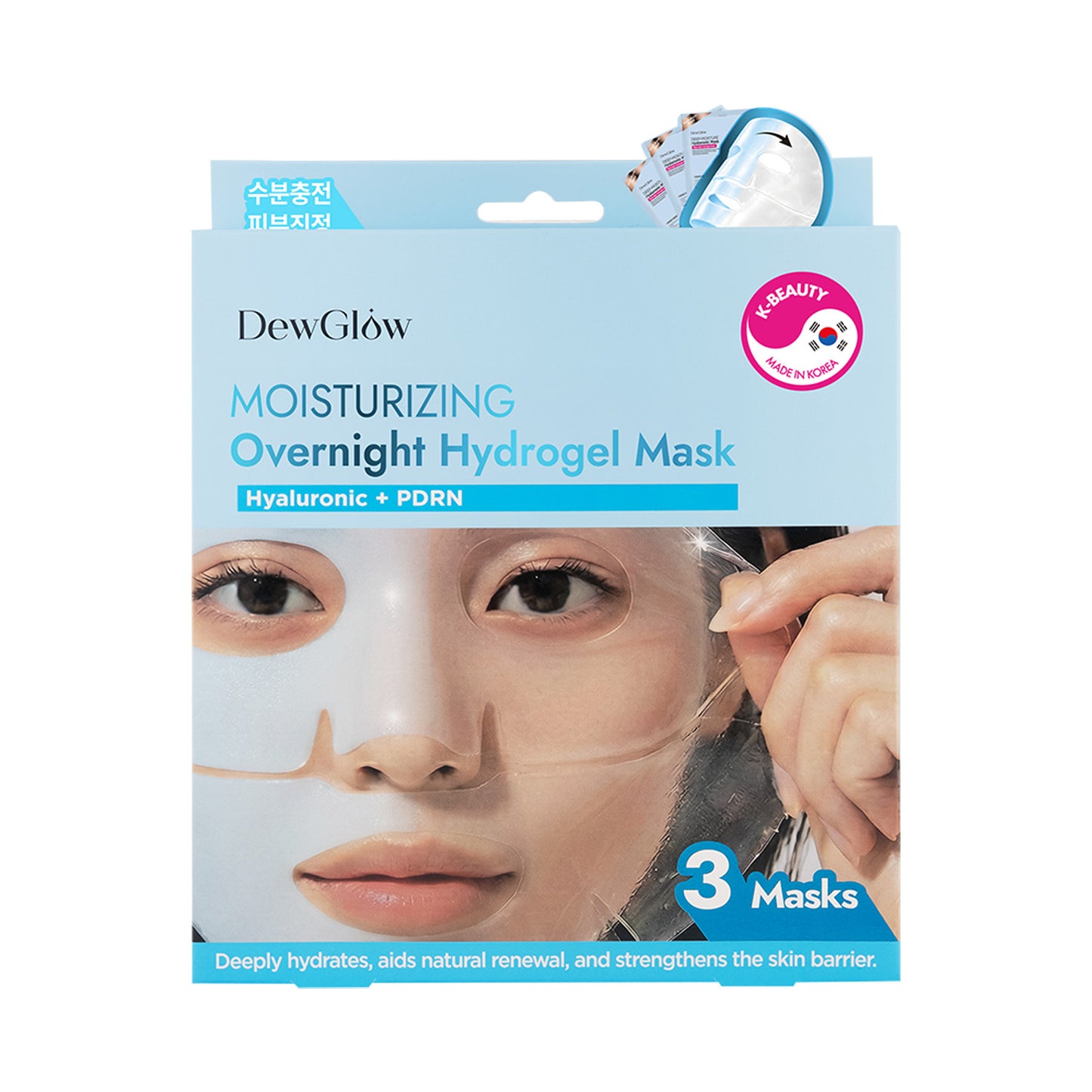 DewGlow Deep-Moisture Overnight Hydrogel Mask