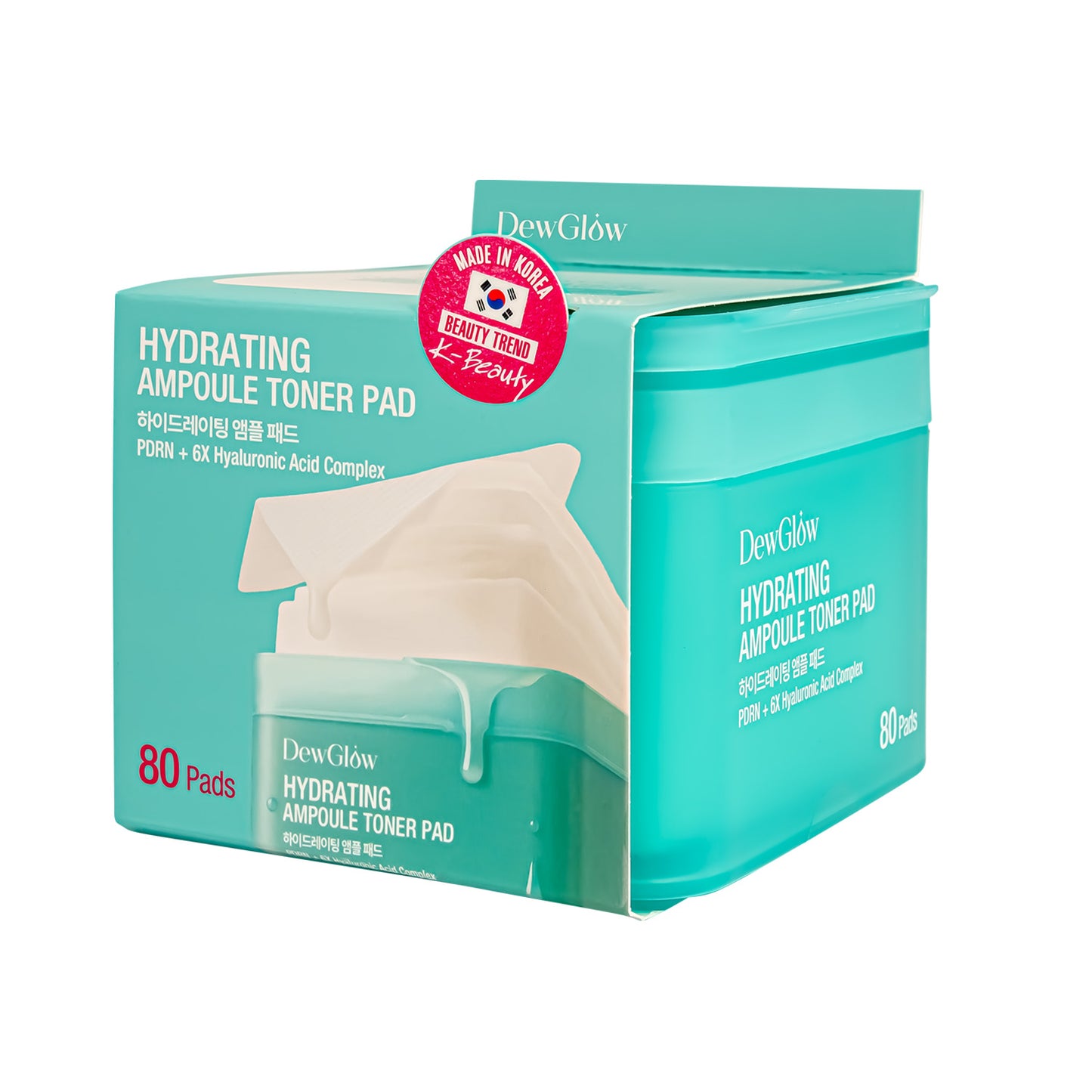 DewGlow Hydrating Ampoule Toner Pads
