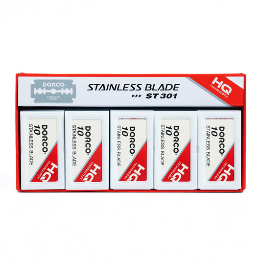 Dorco ST-301 Double Edge Stainless Blade | 10pk