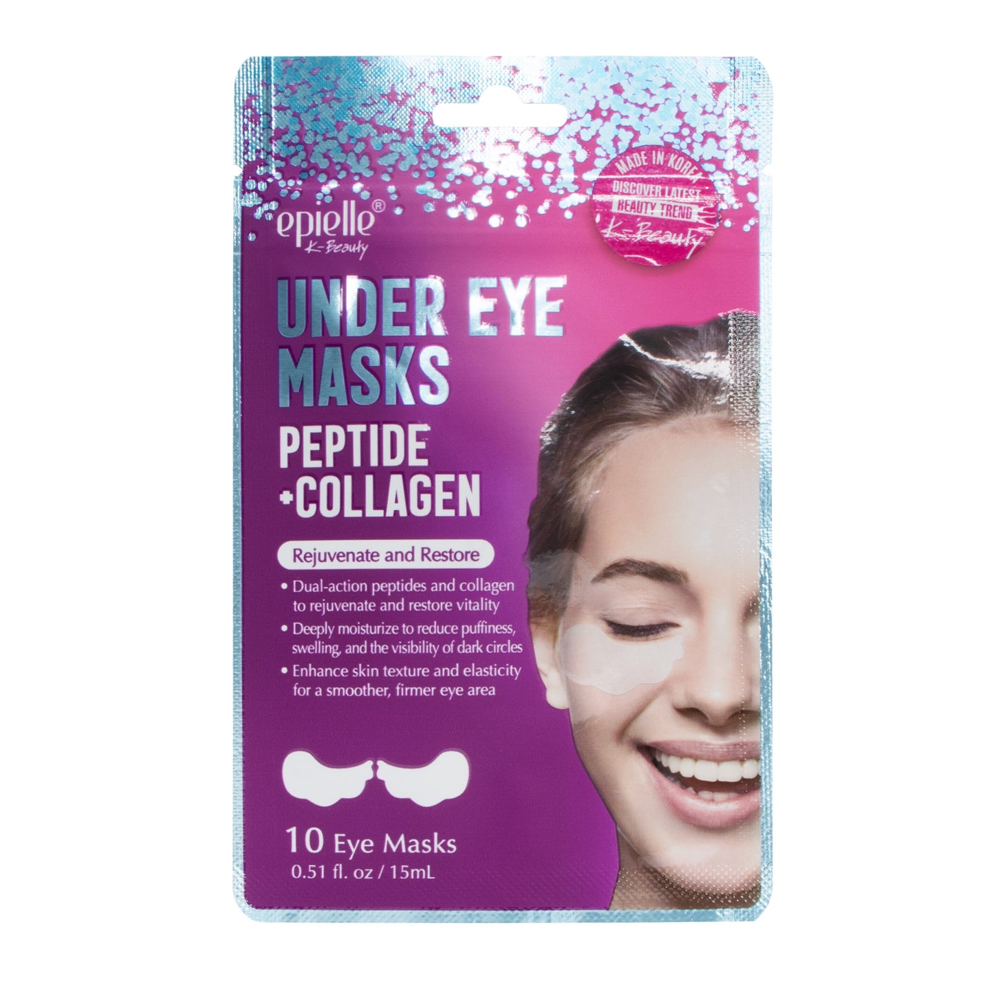 Epielle Under Eye Masks (Peptide & Collagen) | 10ct
