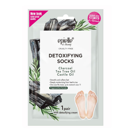Epielle Detoxifying Charcoal Socks