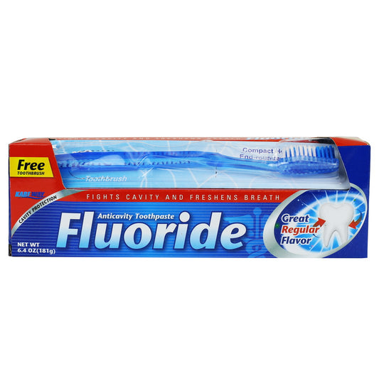 Pure-Aid Fresh Regular Flavor Fluoride Toothpaste