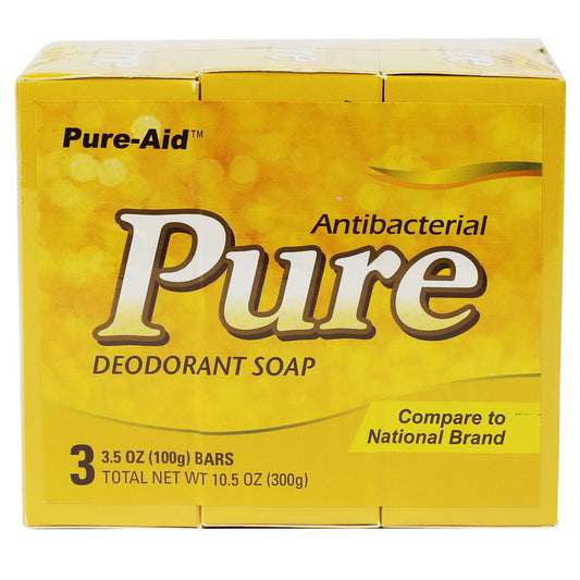 Pure-Aid Pure Antibacterial Deodorant Bar Soap