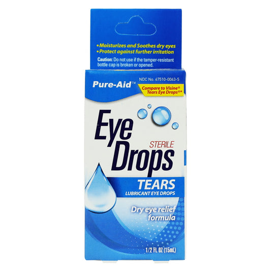 Pure-Aid Tears Eye Drop | 0.5oz