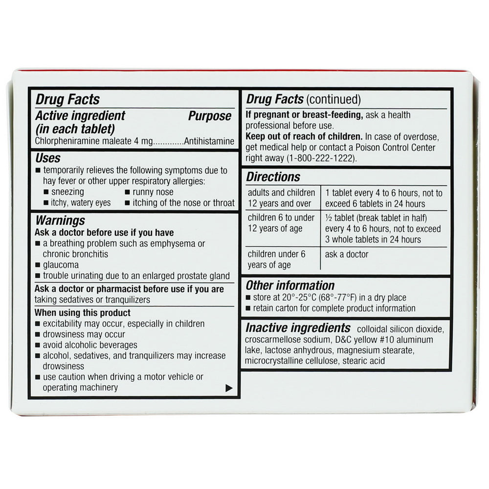 Pure-Aid Allergy Relief Tablet | 24ct