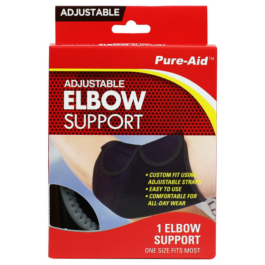 Pure-Aid Adjustable Elbow Support