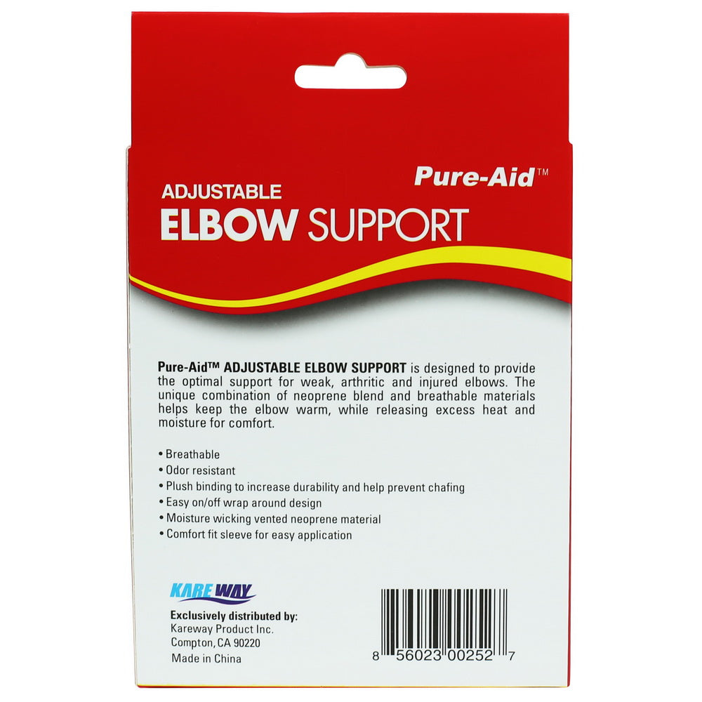 Pure-Aid Adjustable Elbow Support